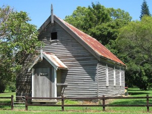 The old church at Brushgrove, NSW, Australia
